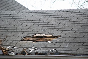 Storm Damage in Hedwig Village, Texas